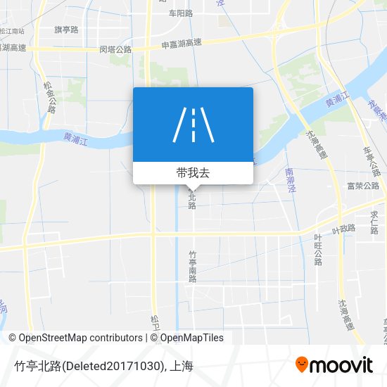 竹亭北路(Deleted20171030)地图