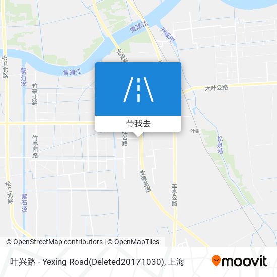 叶兴路 - Yexing Road(Deleted20171030)地图