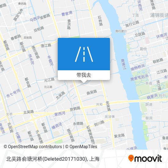 北吴路俞塘河桥(Deleted20171030)地图