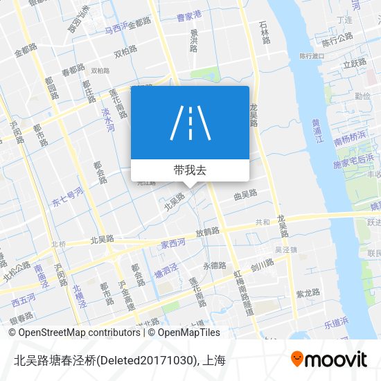 北吴路塘春泾桥(Deleted20171030)地图