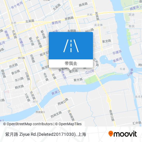 紫月路 Ziyue Rd.(Deleted20171030)地图