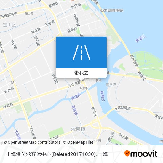 上海港吴淞客运中心(Deleted20171030)地图