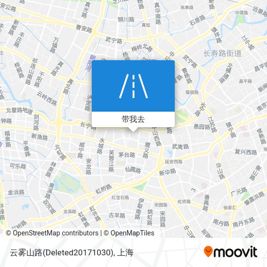 云雾山路(Deleted20171030)地图