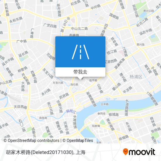 胡家木桥路(Deleted20171030)地图
