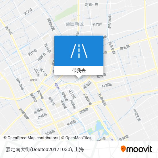 嘉定南大街(Deleted20171030)地图