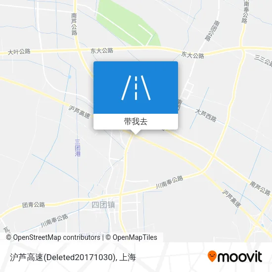 沪芦高速(Deleted20171030)地图