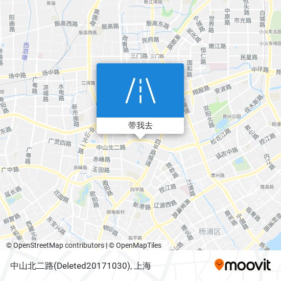 中山北二路(Deleted20171030)地图