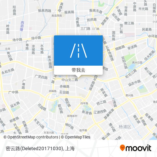 密云路(Deleted20171030)地图