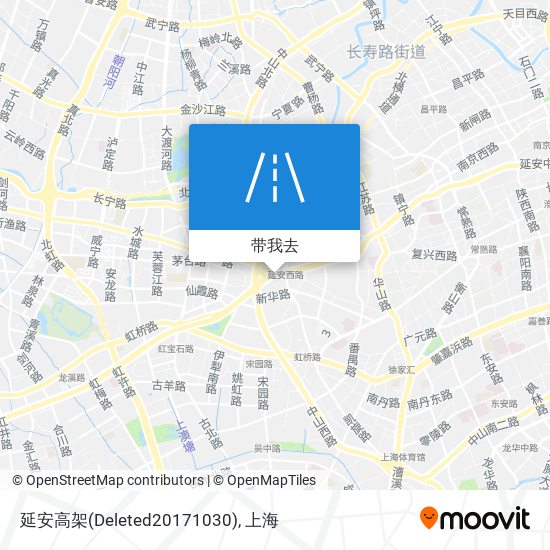 延安高架(Deleted20171030)地图