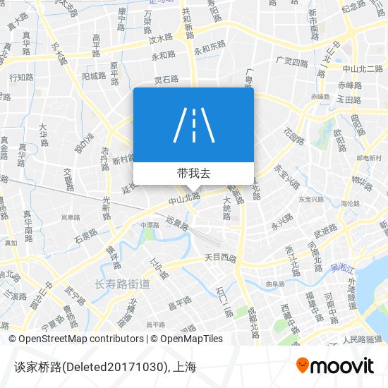 谈家桥路(Deleted20171030)地图