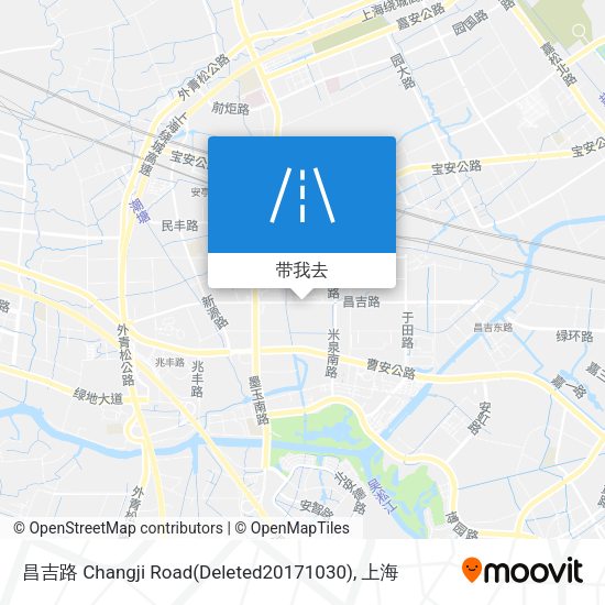 昌吉路 Changji Road(Deleted20171030)地图