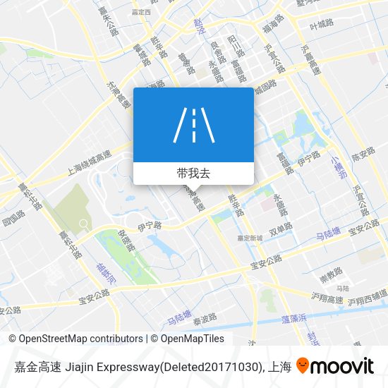 嘉金高速 Jiajin Expressway(Deleted20171030)地图