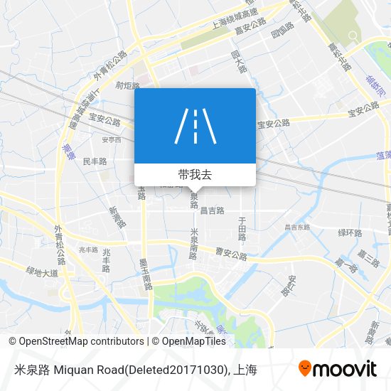 米泉路 Miquan Road(Deleted20171030)地图