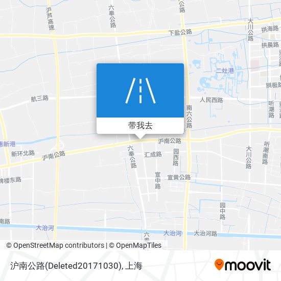 沪南公路(Deleted20171030)地图