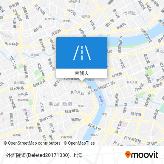外滩隧道(Deleted20171030)地图