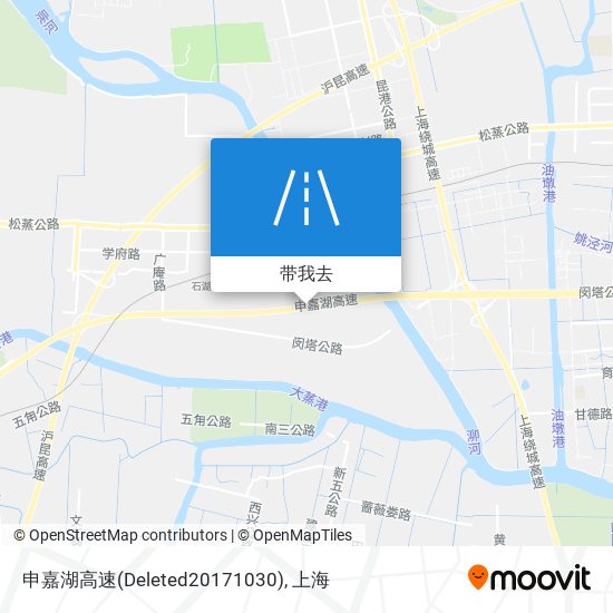 申嘉湖高速(Deleted20171030)地图