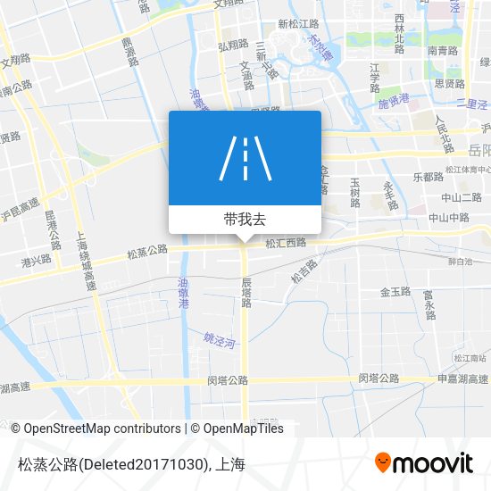 松蒸公路(Deleted20171030)地图