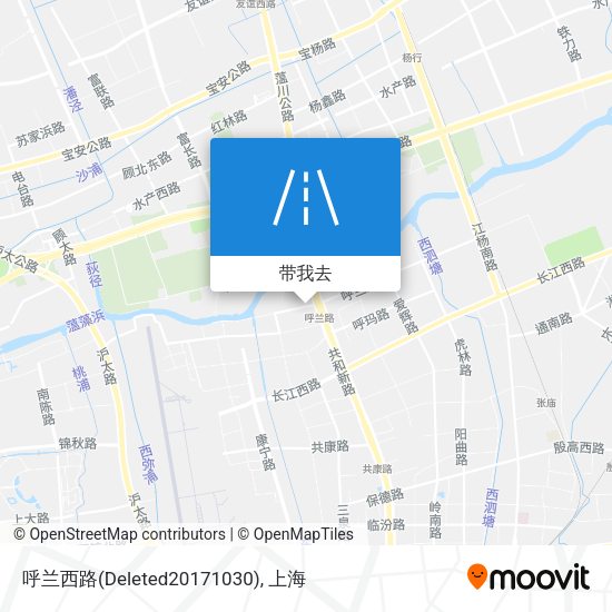 呼兰西路(Deleted20171030)地图