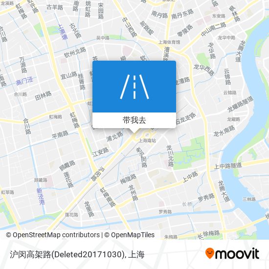 沪闵高架路(Deleted20171030)地图