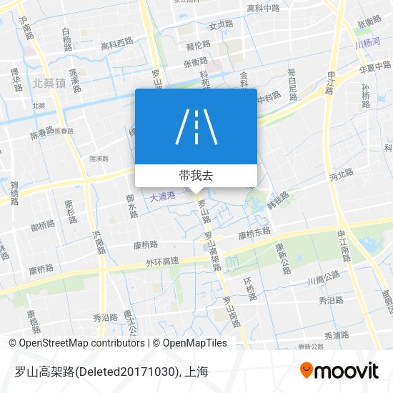 罗山高架路(Deleted20171030)地图