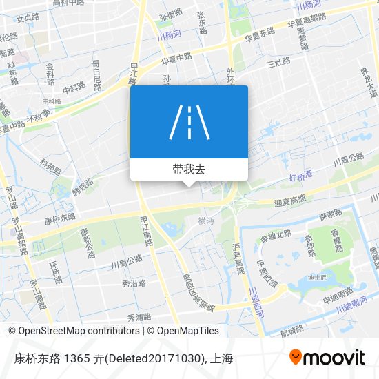 康桥东路 1365 弄(Deleted20171030)地图