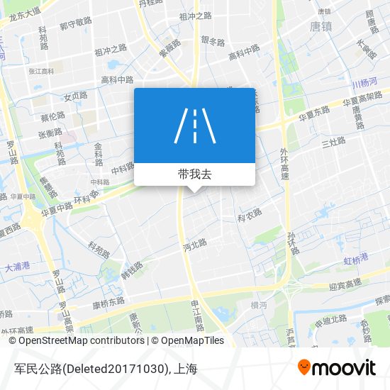 军民公路(Deleted20171030)地图