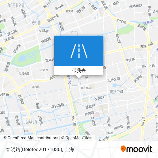 春晓路(Deleted20171030)地图