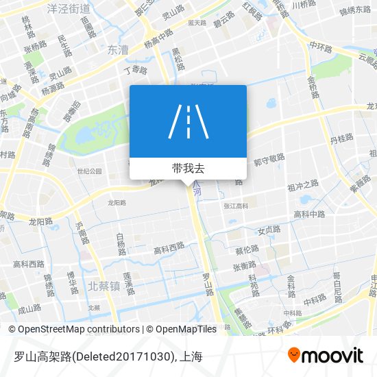 罗山高架路(Deleted20171030)地图