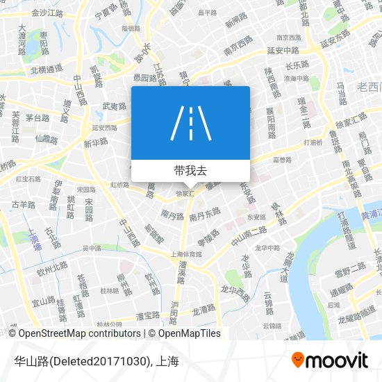 华山路(Deleted20171030)地图