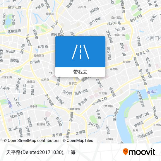 天平路(Deleted20171030)地图