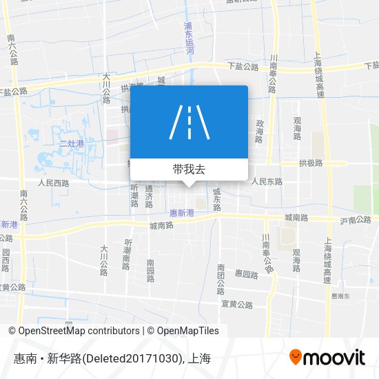 惠南 • 新华路(Deleted20171030)地图