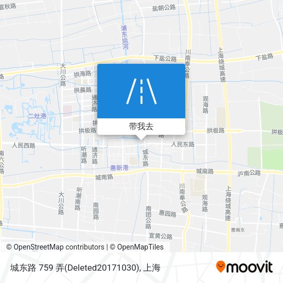 城东路 759 弄(Deleted20171030)地图