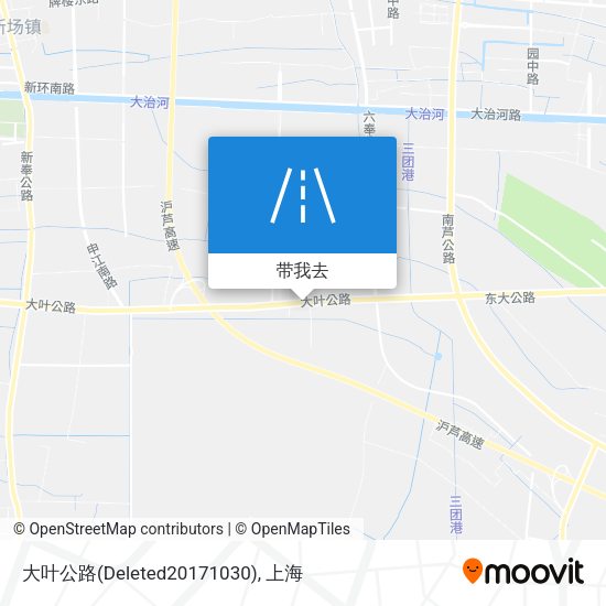 大叶公路(Deleted20171030)地图
