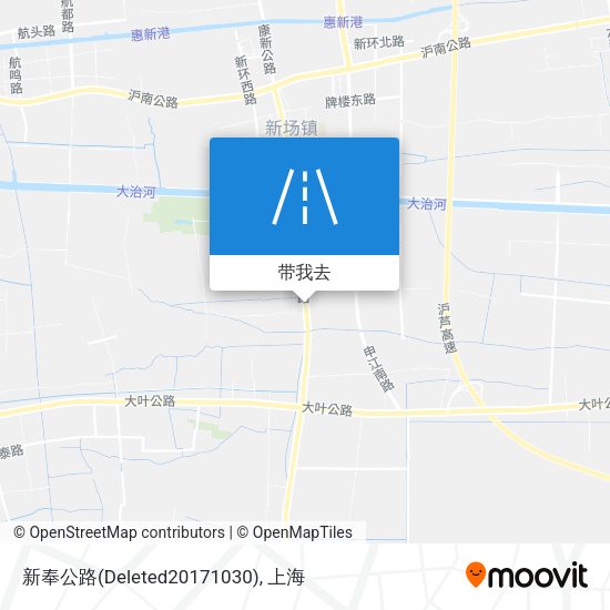 新奉公路(Deleted20171030)地图