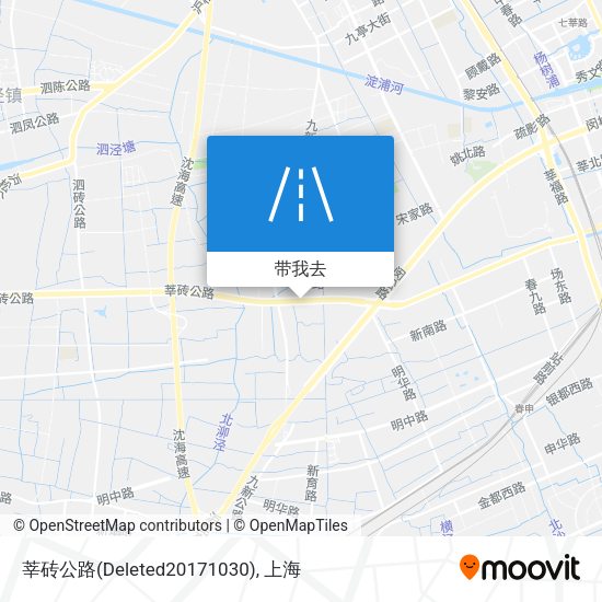 莘砖公路(Deleted20171030)地图