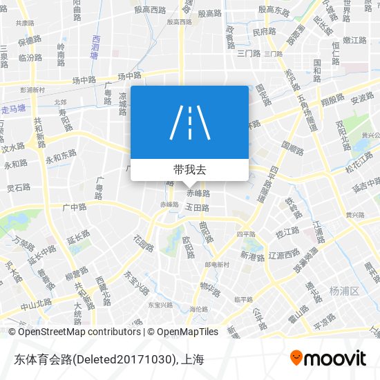 东体育会路(Deleted20171030)地图