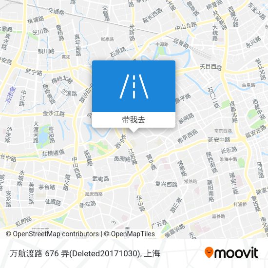 万航渡路 676 弄(Deleted20171030)地图