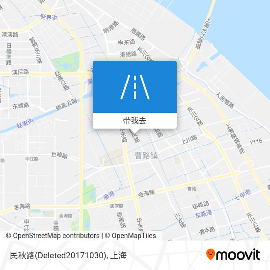 民秋路(Deleted20171030)地图