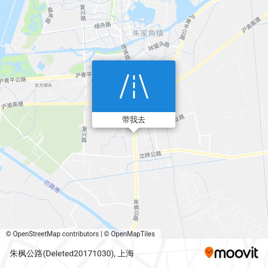 朱枫公路(Deleted20171030)地图