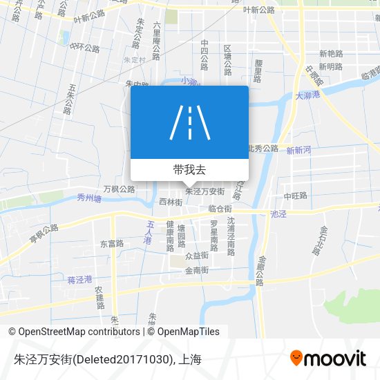 朱泾万安街(Deleted20171030)地图