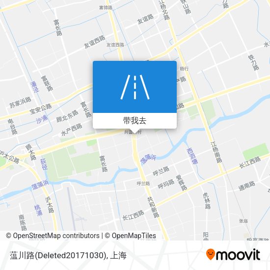 蕰川路(Deleted20171030)地图