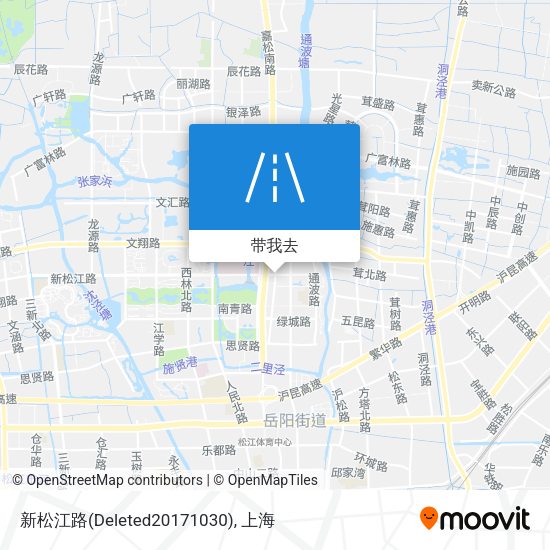 新松江路(Deleted20171030)地图