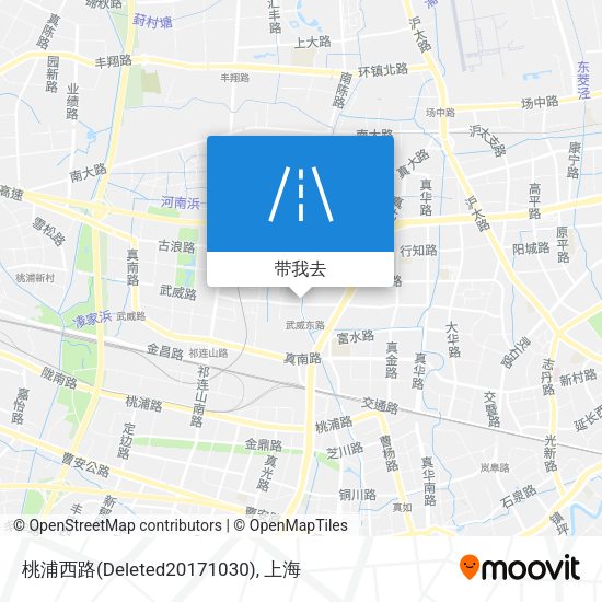 桃浦西路(Deleted20171030)地图