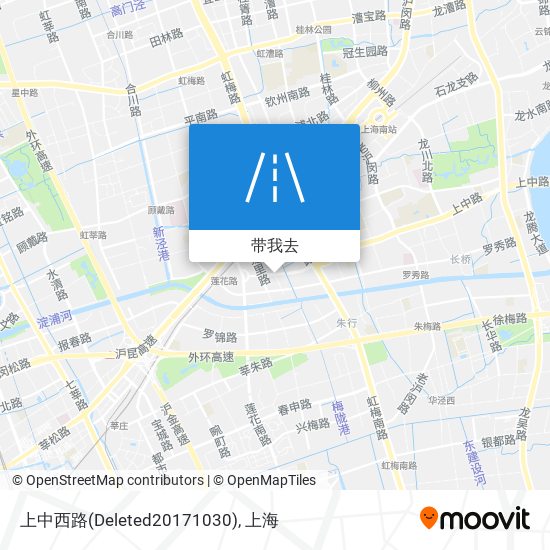 上中西路(Deleted20171030)地图