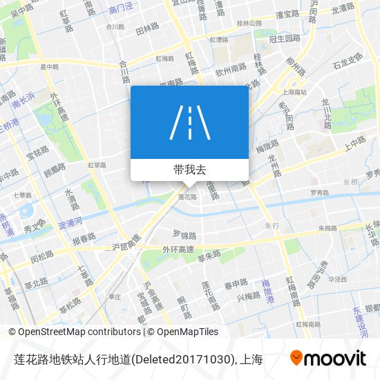 莲花路地铁站人行地道(Deleted20171030)地图