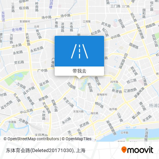 东体育会路(Deleted20171030)地图