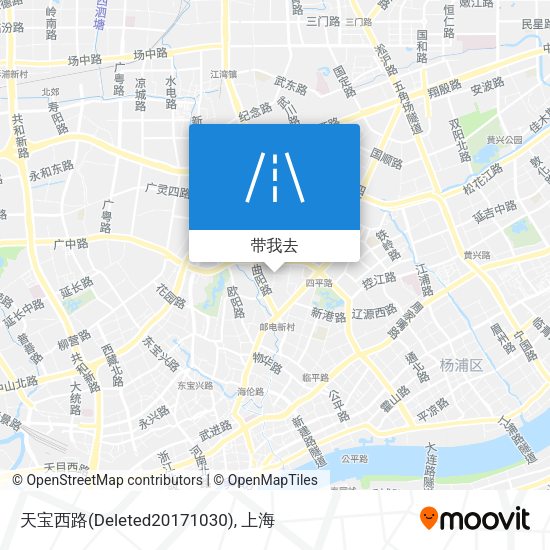 天宝西路(Deleted20171030)地图