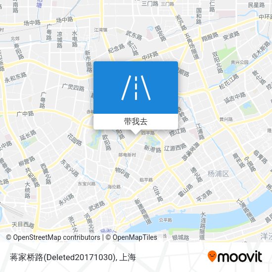 蒋家桥路(Deleted20171030)地图