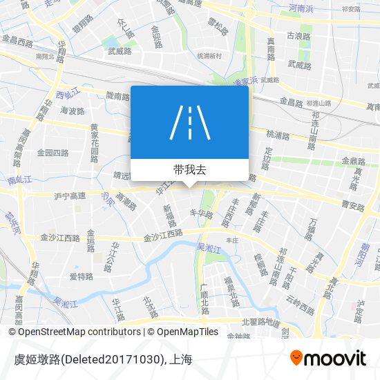 虞姬墩路(Deleted20171030)地图