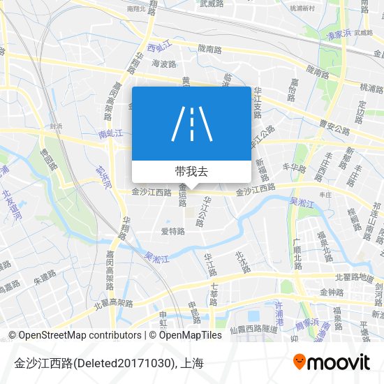 金沙江西路(Deleted20171030)地图